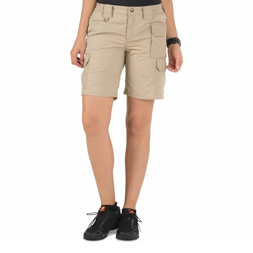 NWT 5.11 Women’s TACLITE PRO 9" RIPSTOP Shorts, Cotton Blend, Khaki, Size 20 - Picture 7 of 7